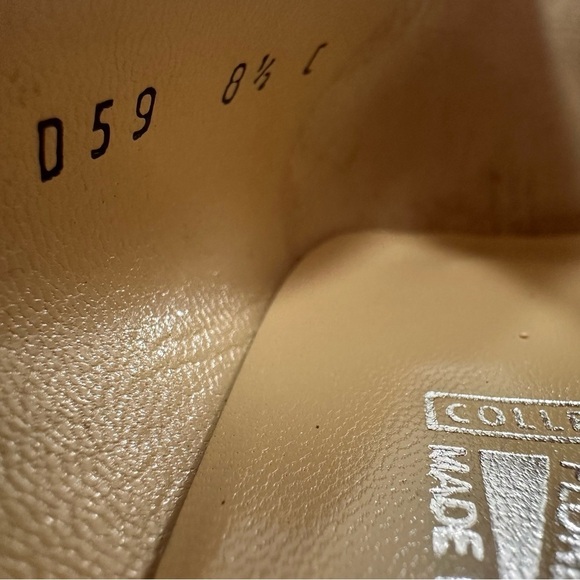 New Never Worn Salvatore Ferragamo Snakeskin Pumps Heels Leather Made Italy 8.5 - Picture 12 of 14